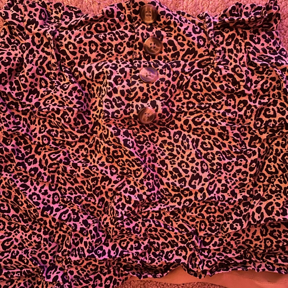 cheetah skirt